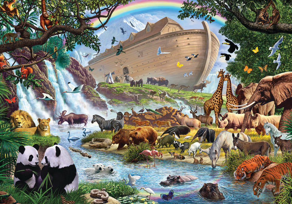 Noahs ark 100-Piece Puzzle – Altar + Home