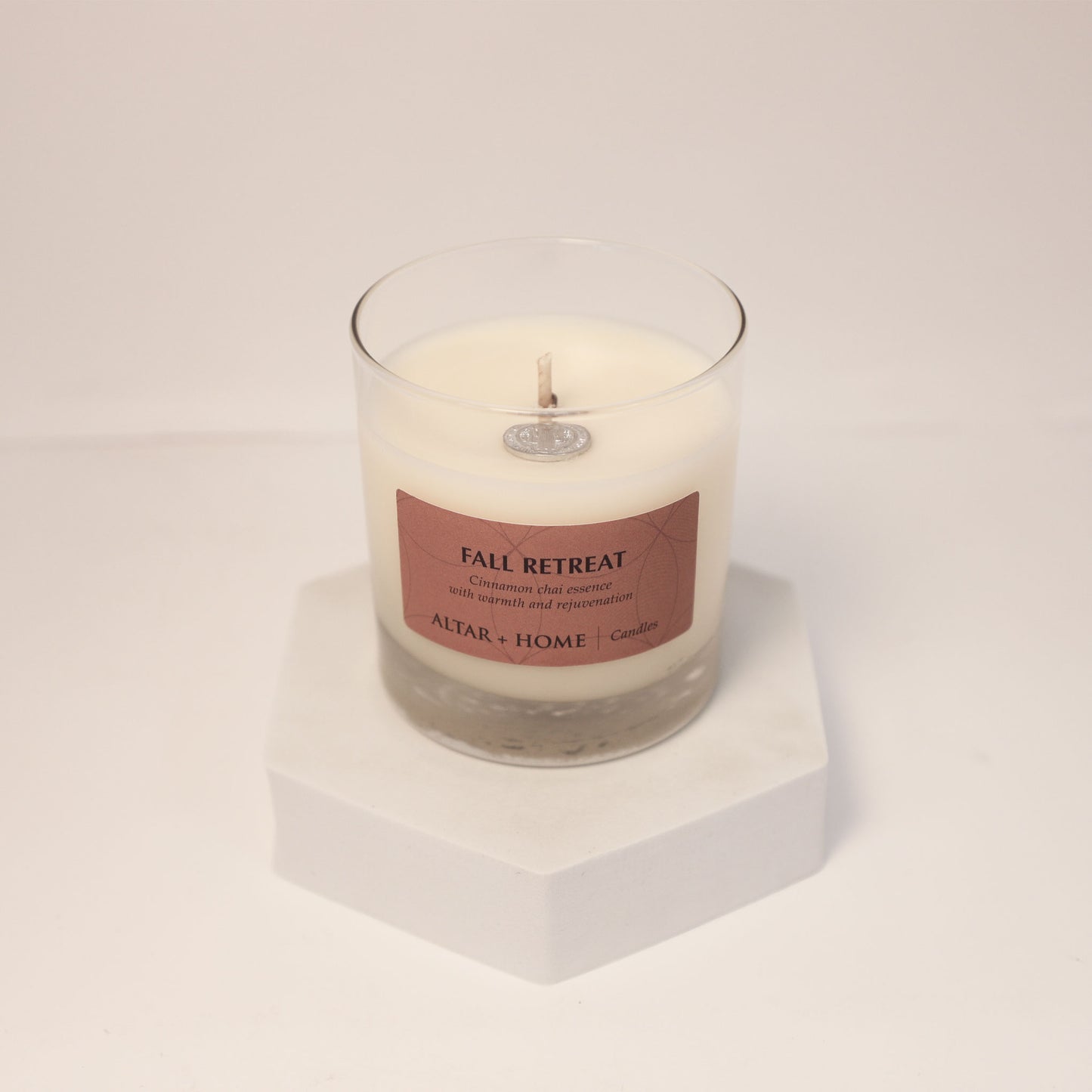 Fall Retreat - Scented Candle (White Wax)