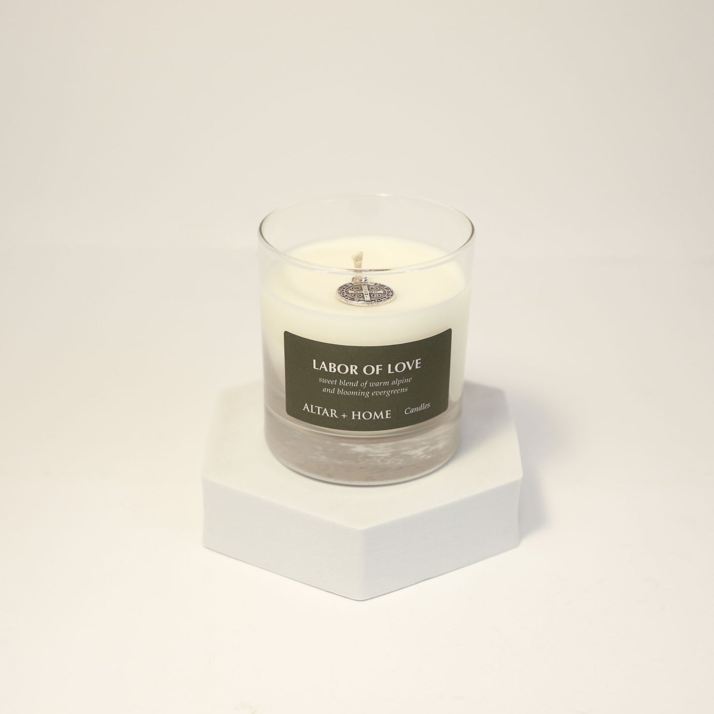 Labor of Love - Scented Candle (White Wax)