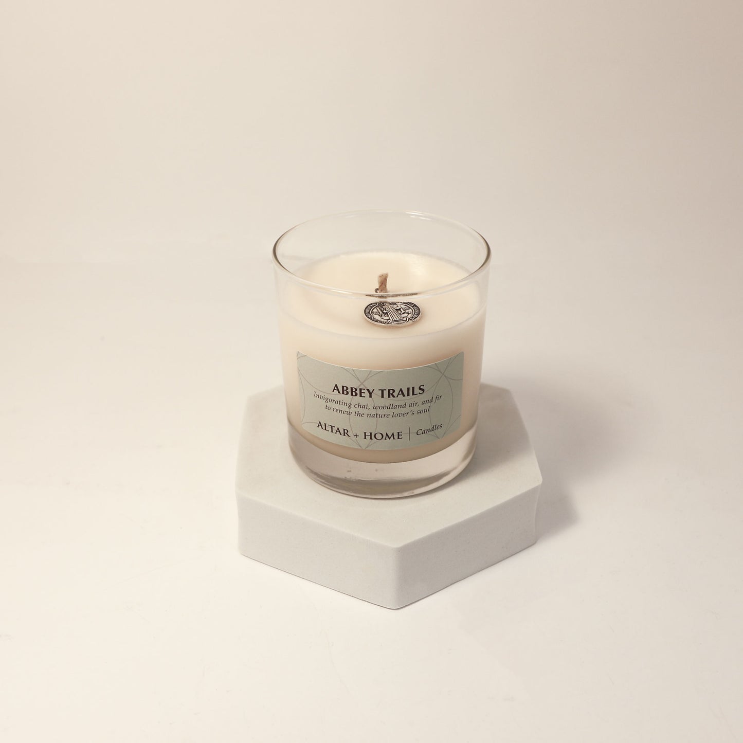 Abbey Trails - Scented Candle (White Wax)