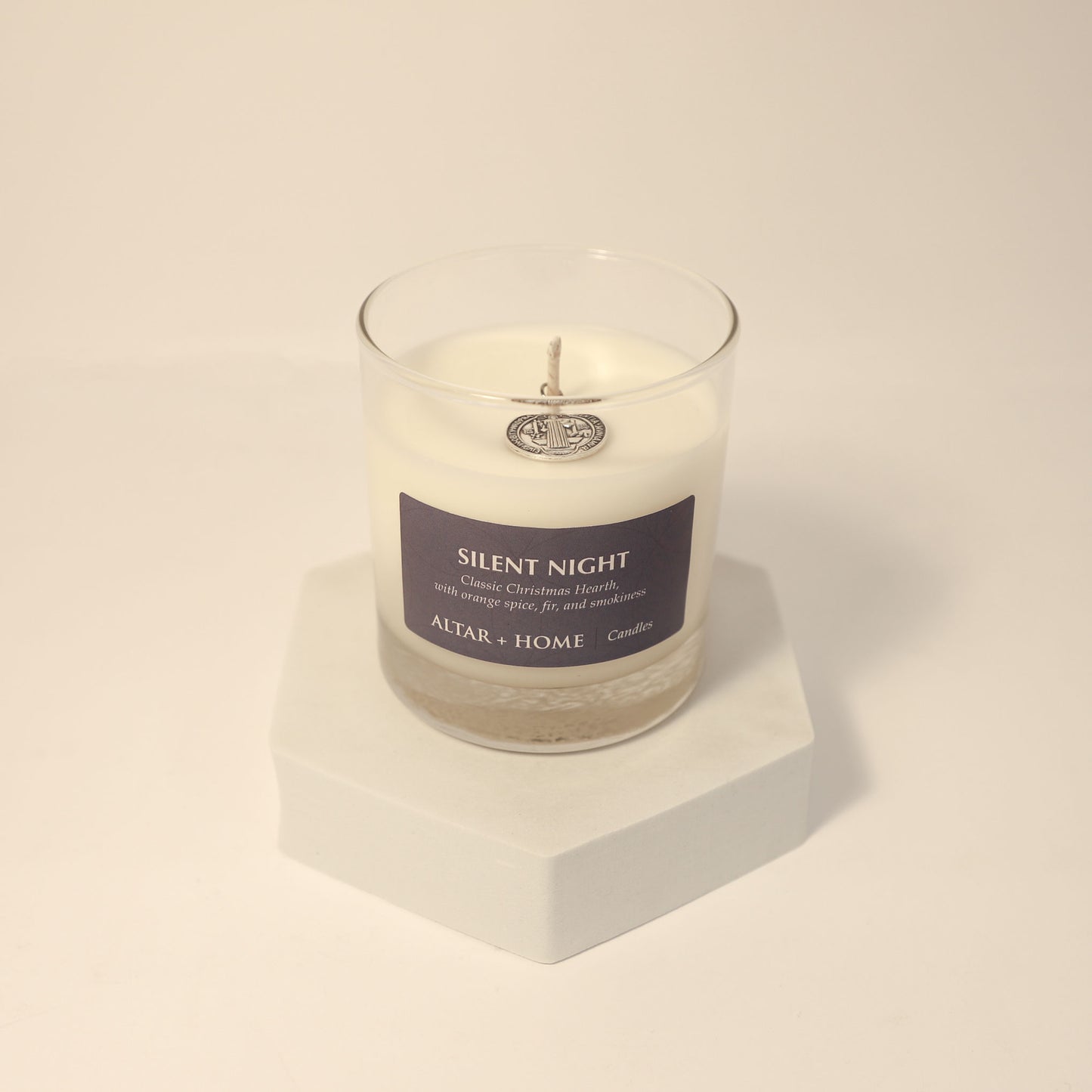Silent Night - Scented Candle (White Wax)