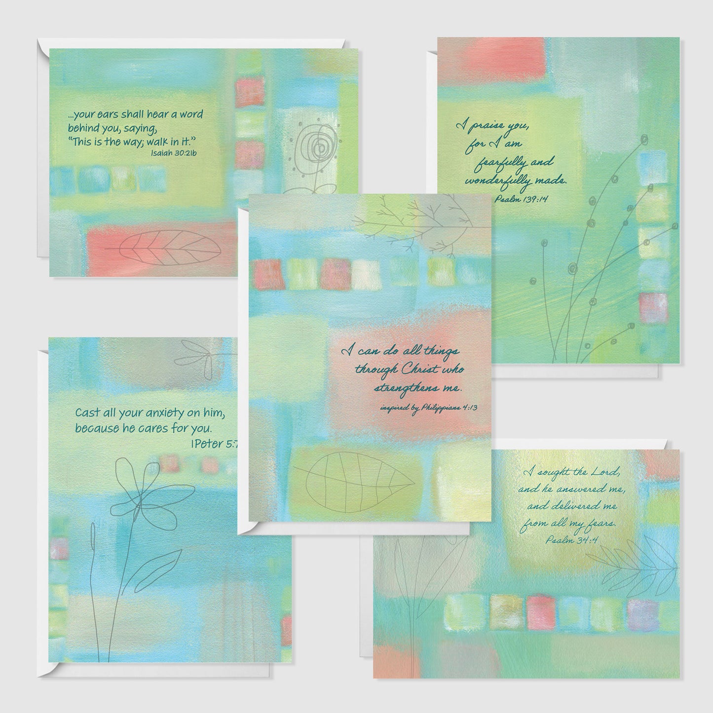 Scriptural Affirmations - Assorted Affirmation Card