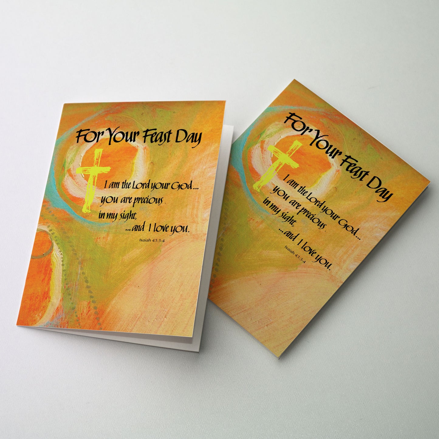 For Your Feast Day - Feast Day Card