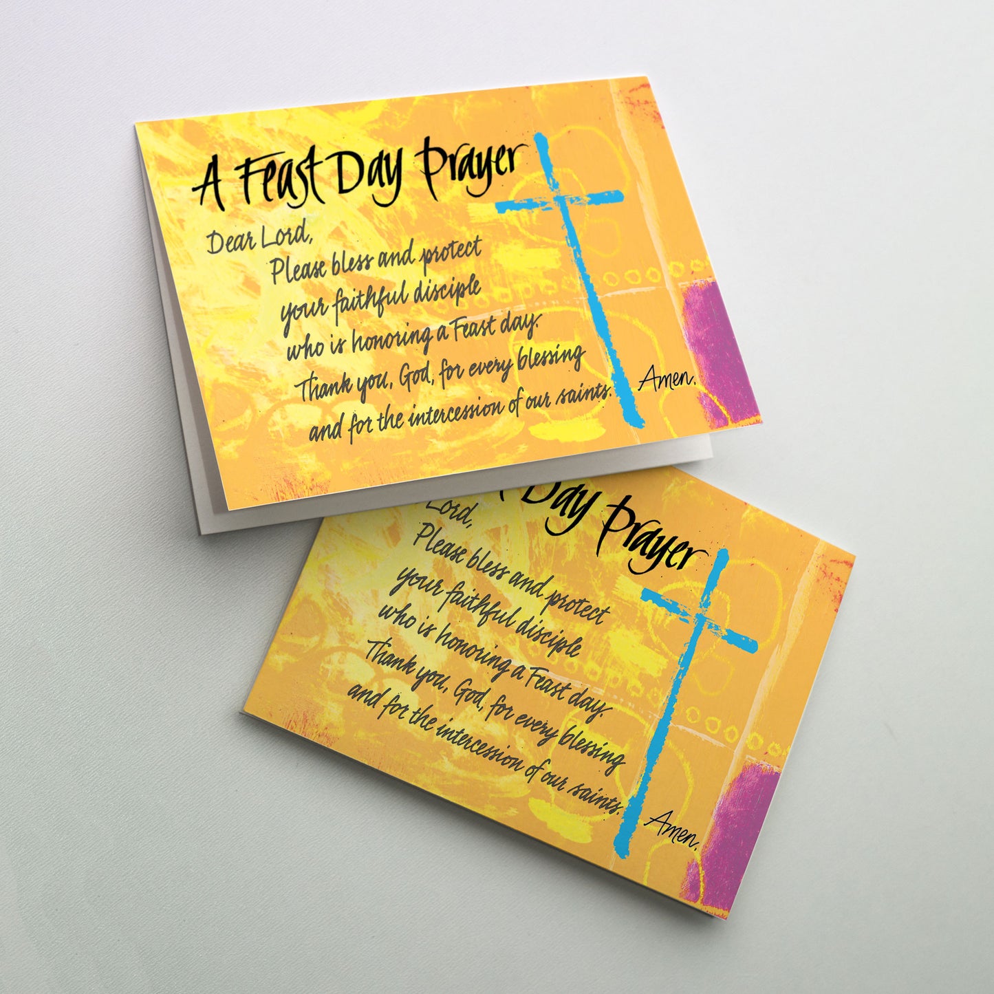 A Feast Day Prayer - Feast Day Card