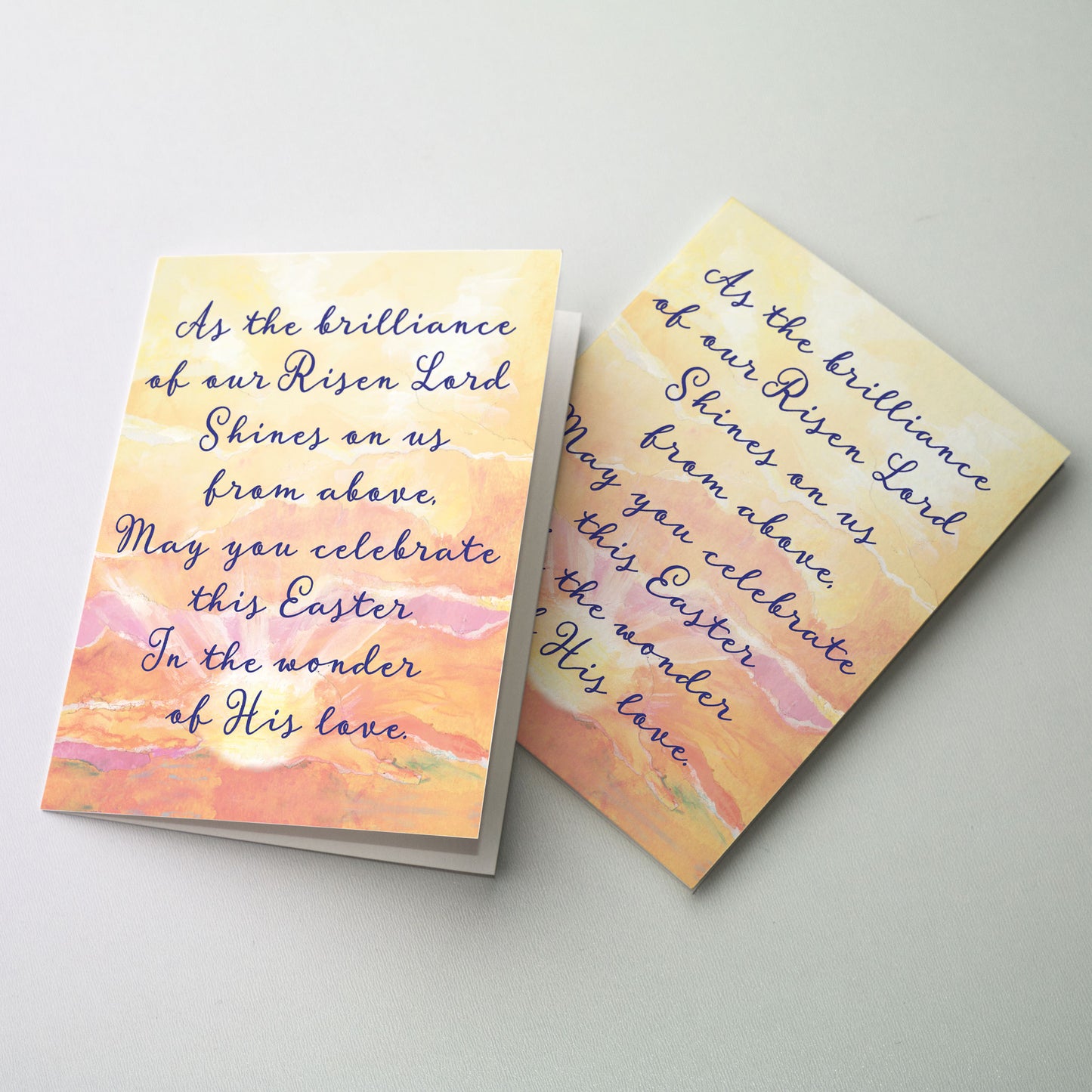 As the Brilliance of Our Risen Lord - Easter Card
