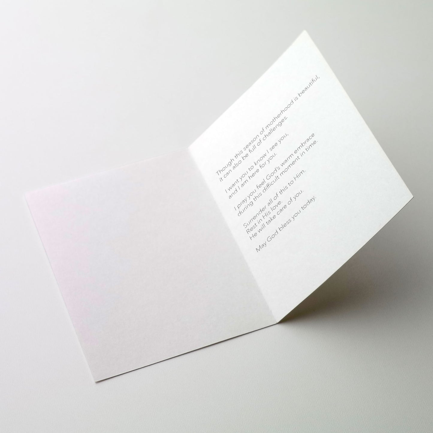 Motherhood Encouragement - Encouragement Card