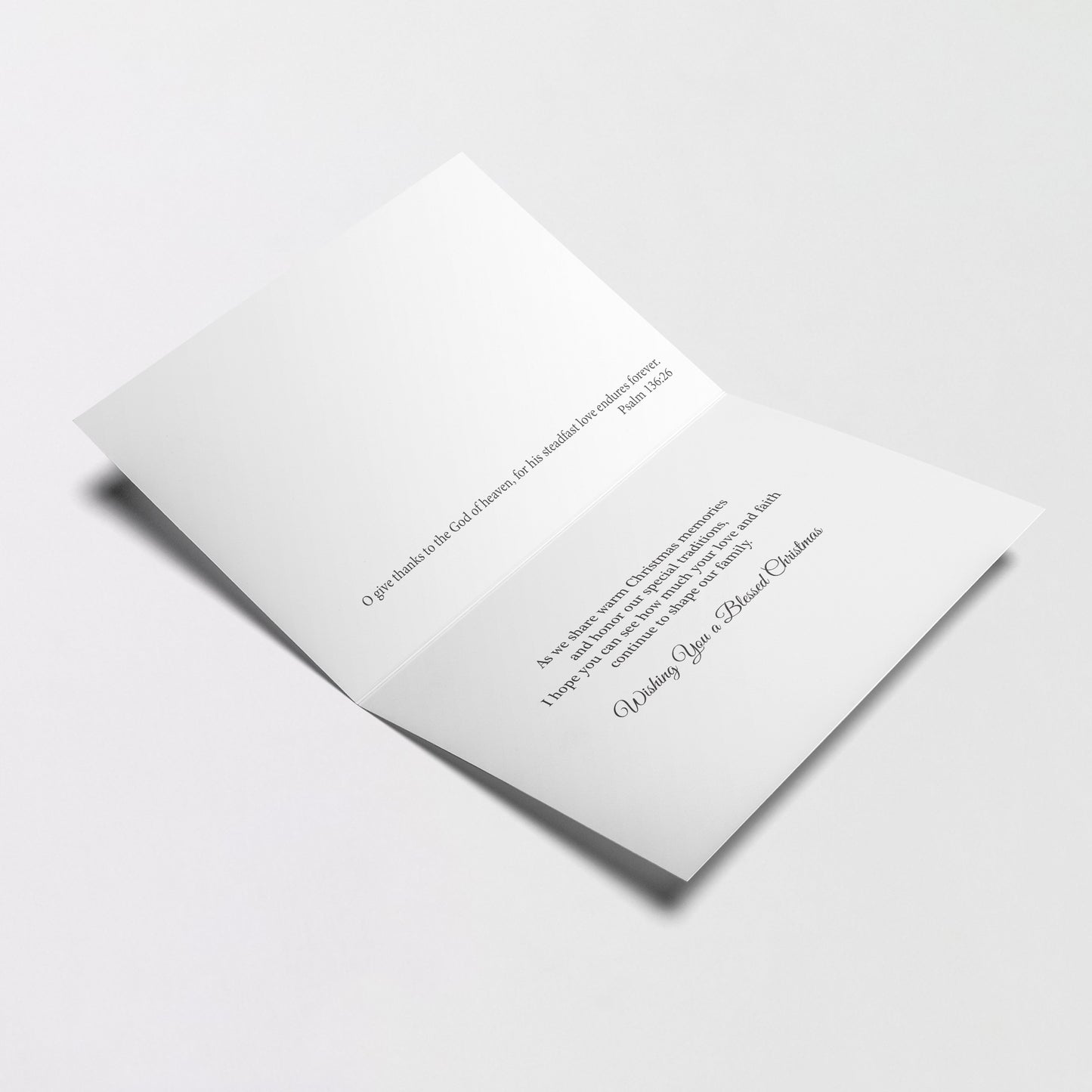 To Loving Grandparents at Christmas - Christmas Card for Grandparents