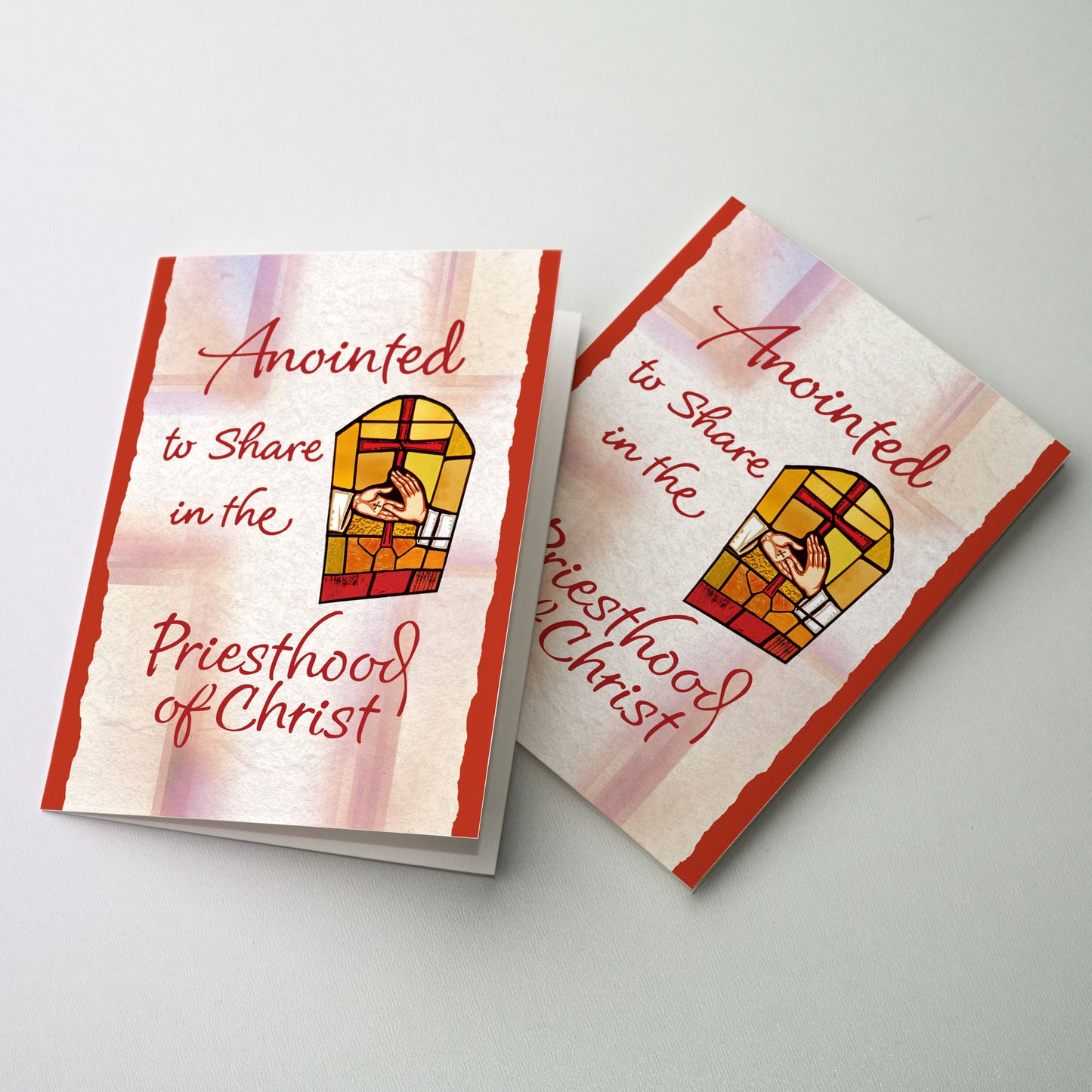 Anointed to share in the Priesthood of Christ - Ordination Congratulations Card
