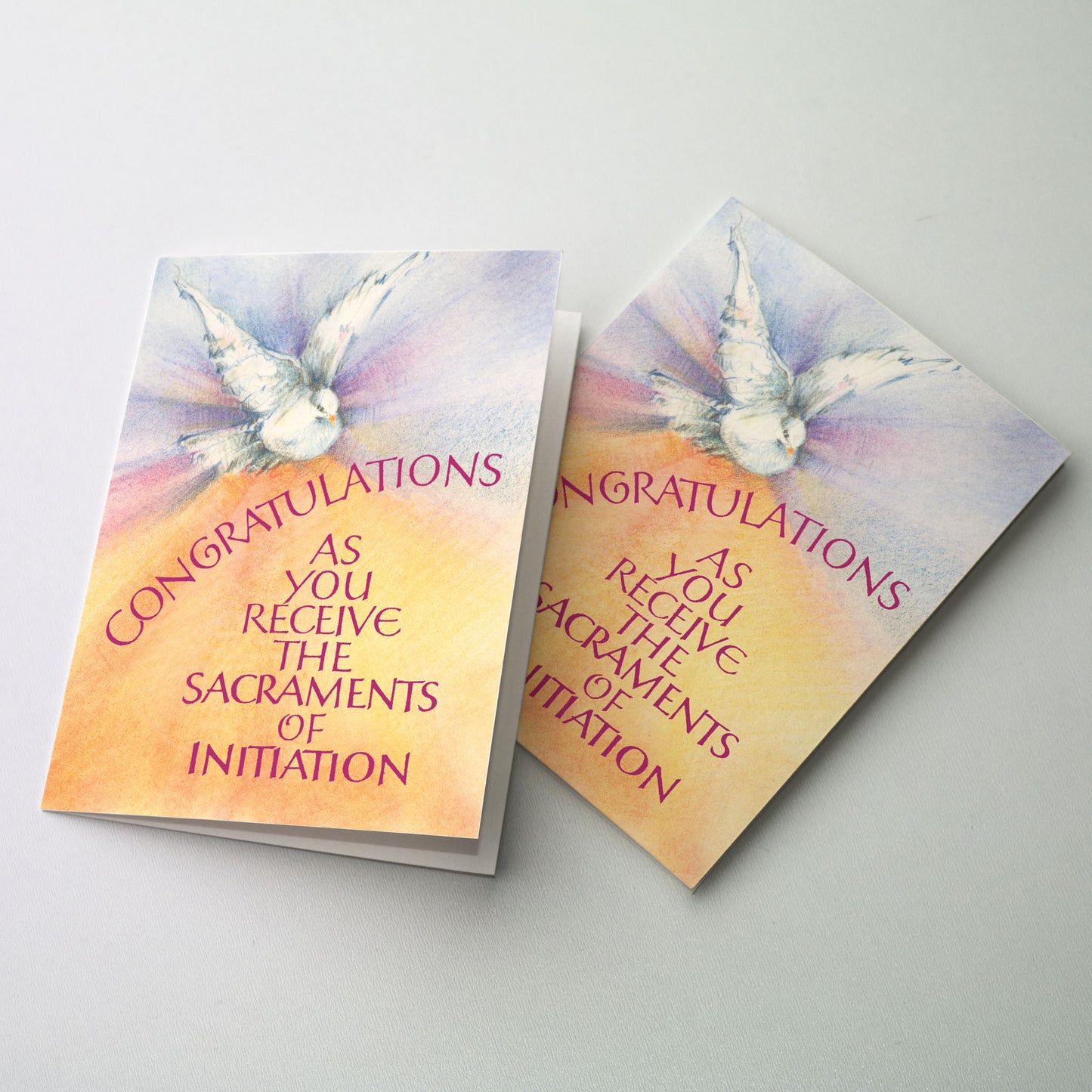 Congratulations... (Full Initiation) - Christian Initiation Congratulations Card