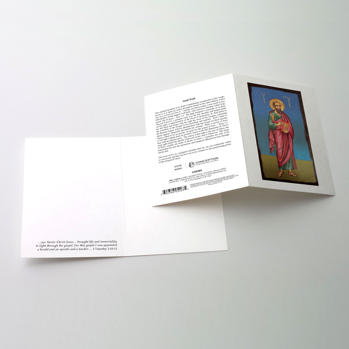 St. Paul - Icon Greeting Card