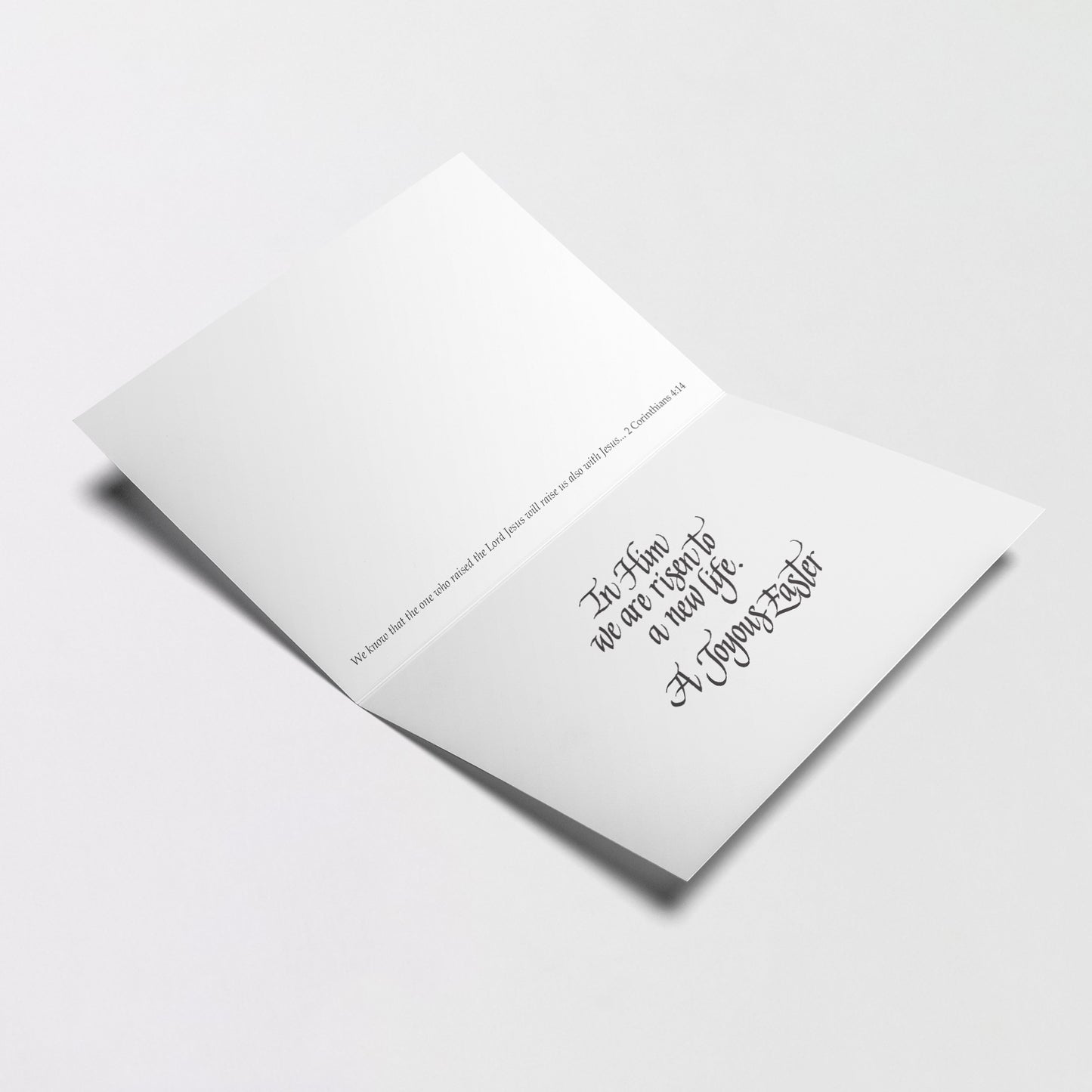 Alleluia Christ Is Risen - Easter Card
