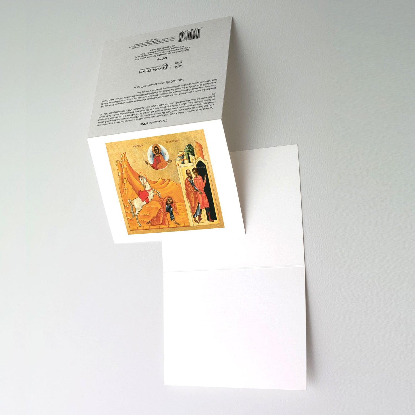 Conversion of Paul - Icon Greeting Card
