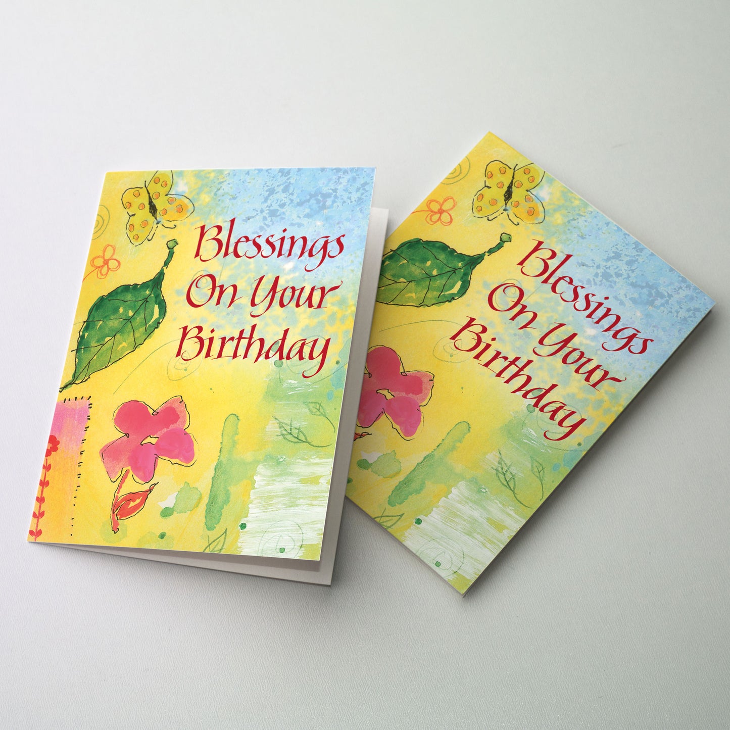 Blessings on Your Birthday - Birthday Card