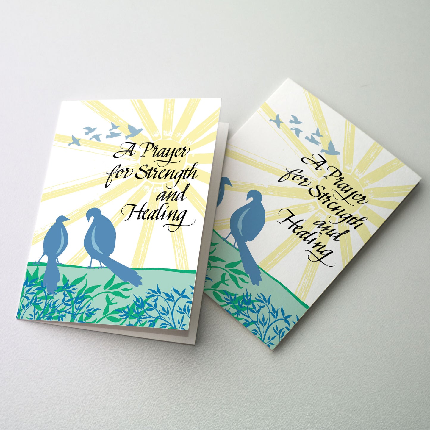 A Prayer for Strength and Healing - Get Well card