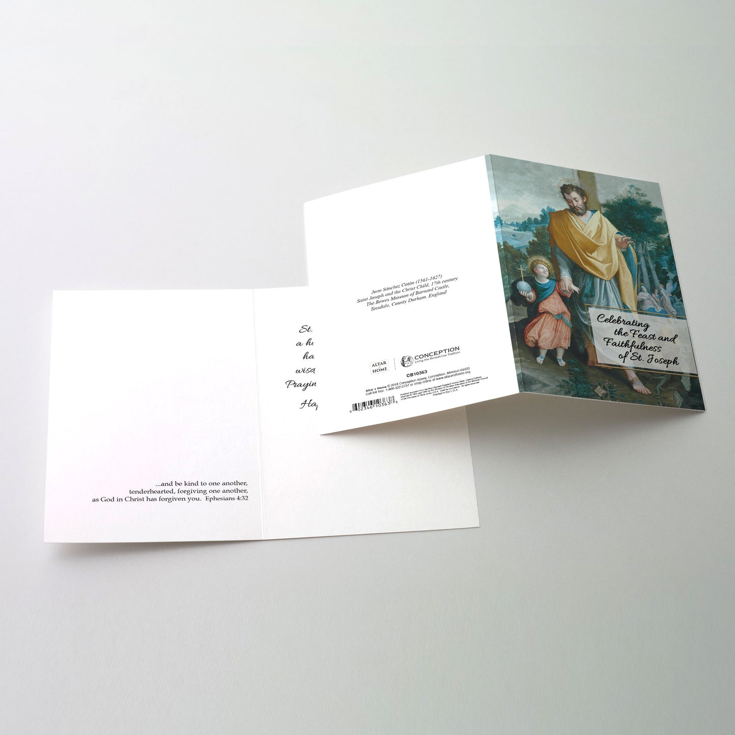 Celebrating the Feast and Faithfulness of St. Joseph - St. Joseph's Day Card