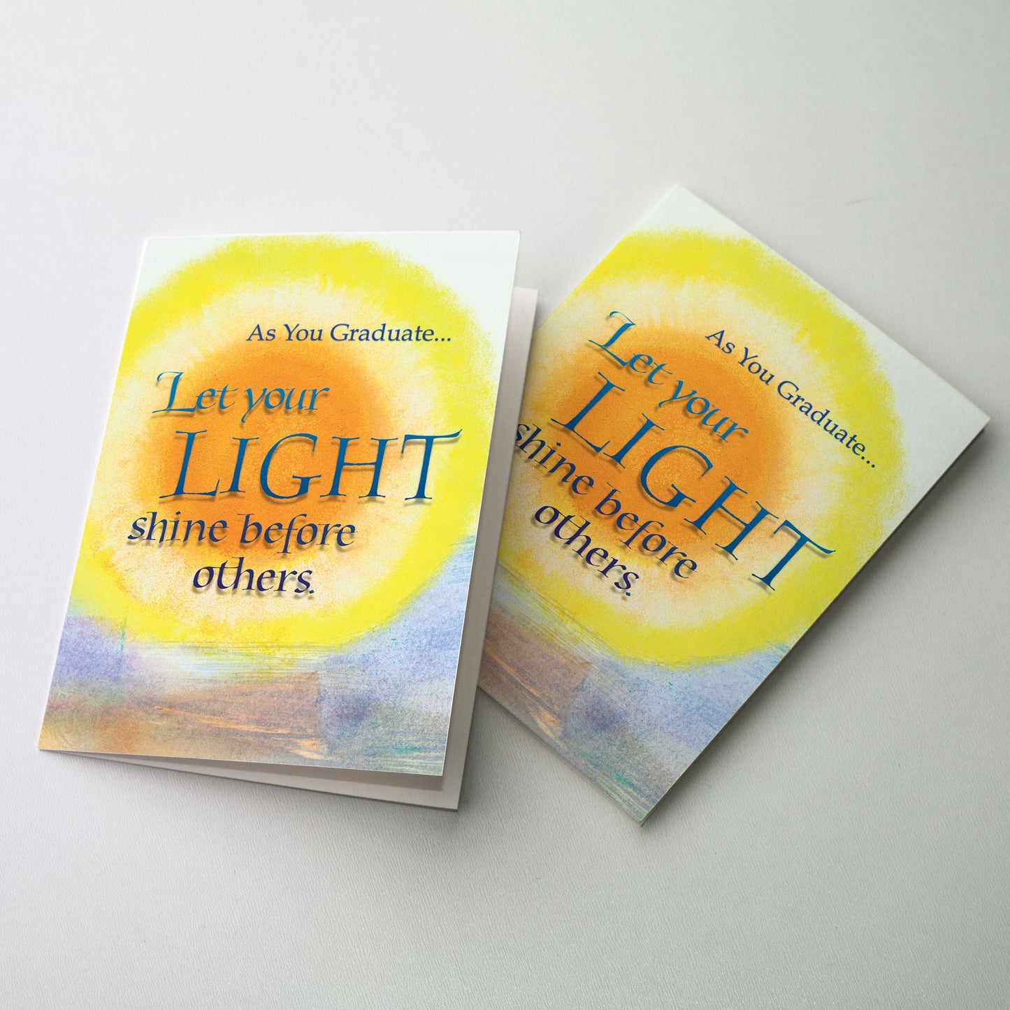 Brilliant orange and yellow sun serves as background for the cover calligraphy