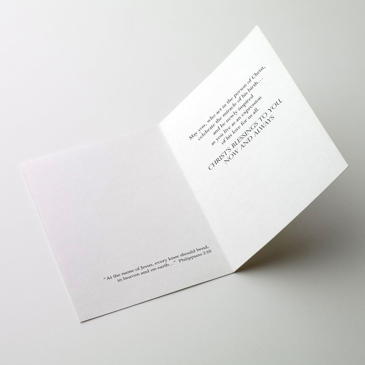 To You, Father, at This Holy Season - Christmas Card to Priest