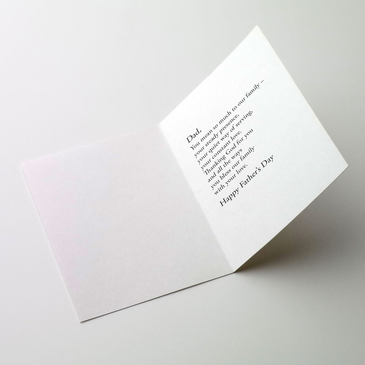 As a Father Has Compassion - Father's Day Card