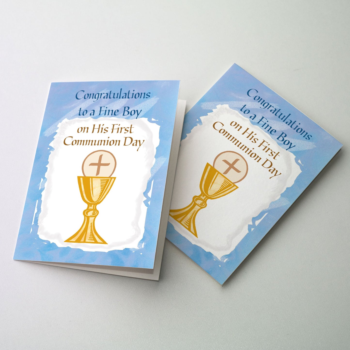 Rejoice with those receiving their First Communion. 5" by 7".