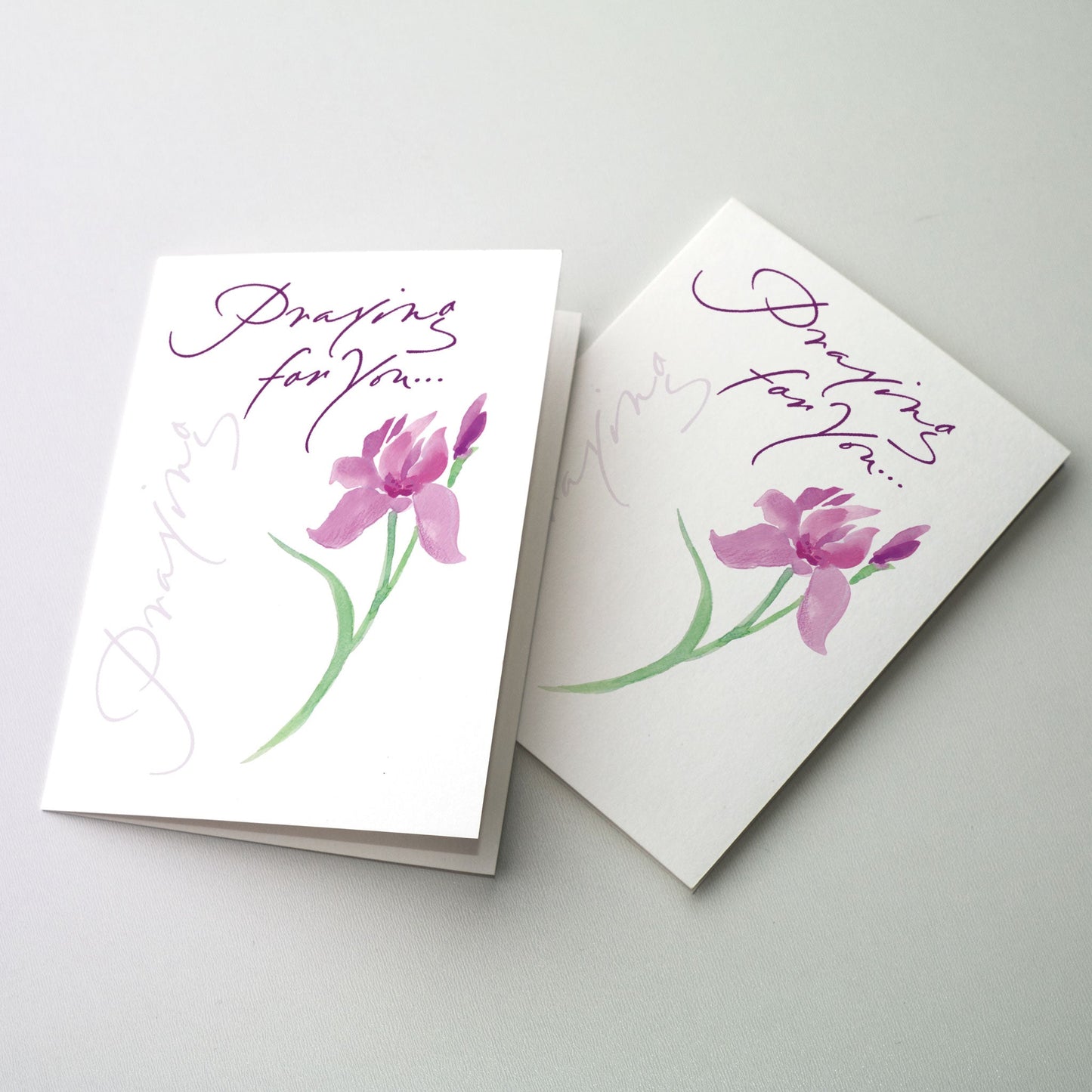 Watercolor abstract image of a flower.