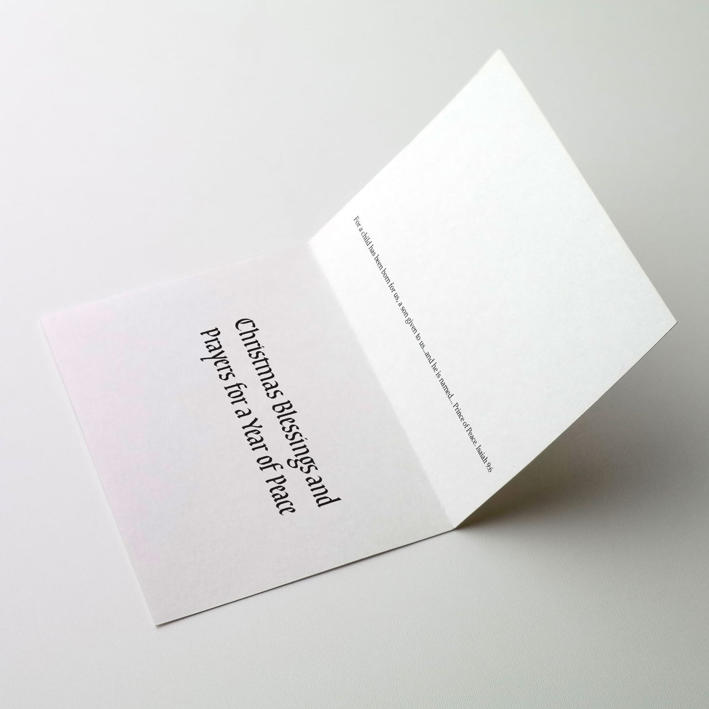 Christus Natus Est Miracle of Christmas Cards - Personalized