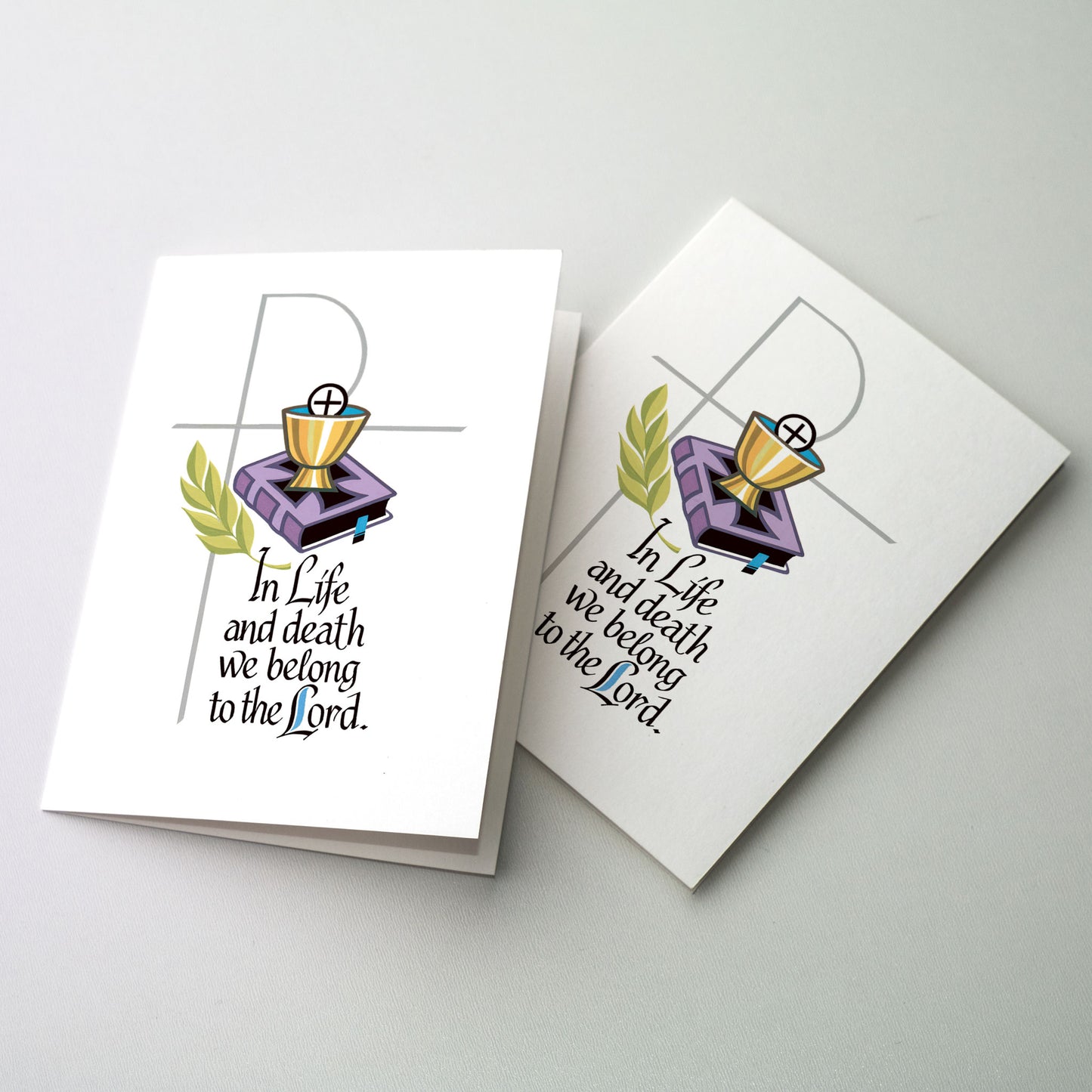 In Life and Death... - Mass Card