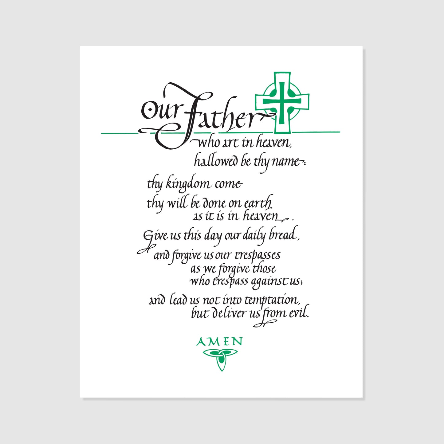 The Lord's Prayer - Print