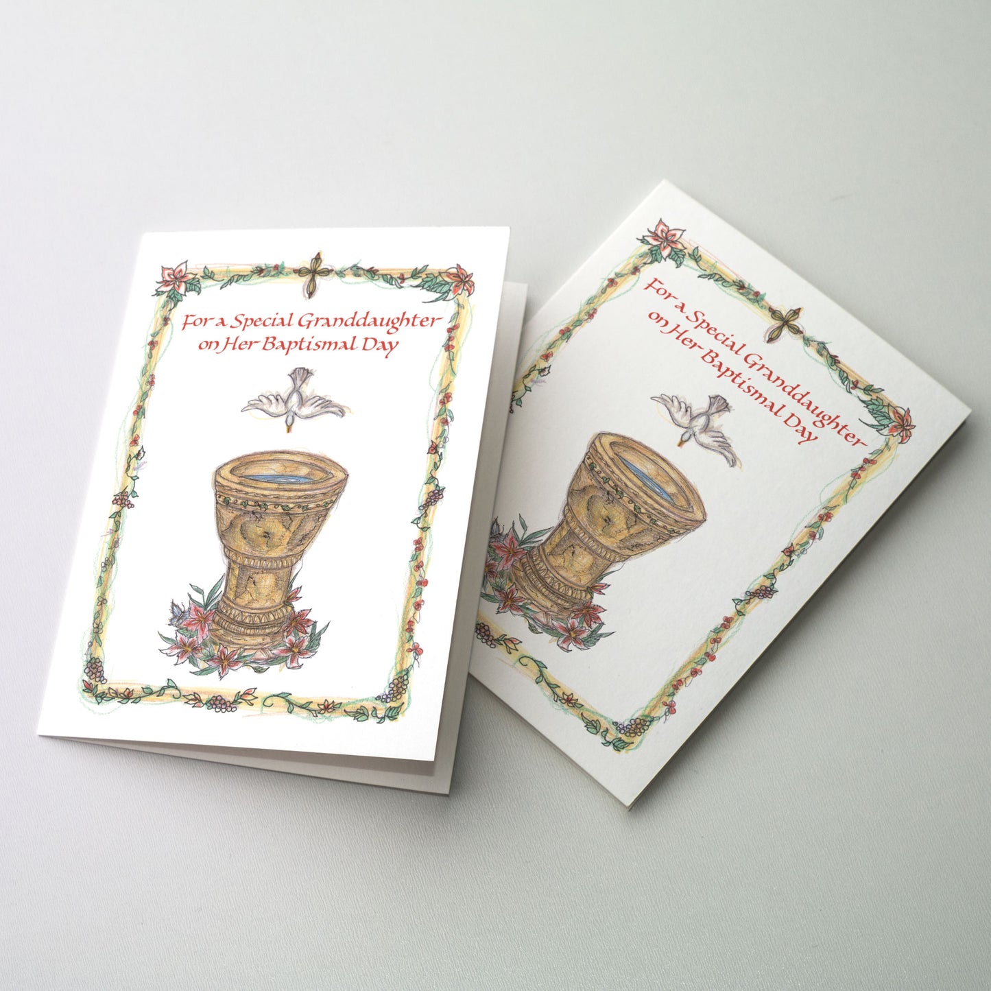 For a Special Granddaughter... - Granddaughter Baptism Card