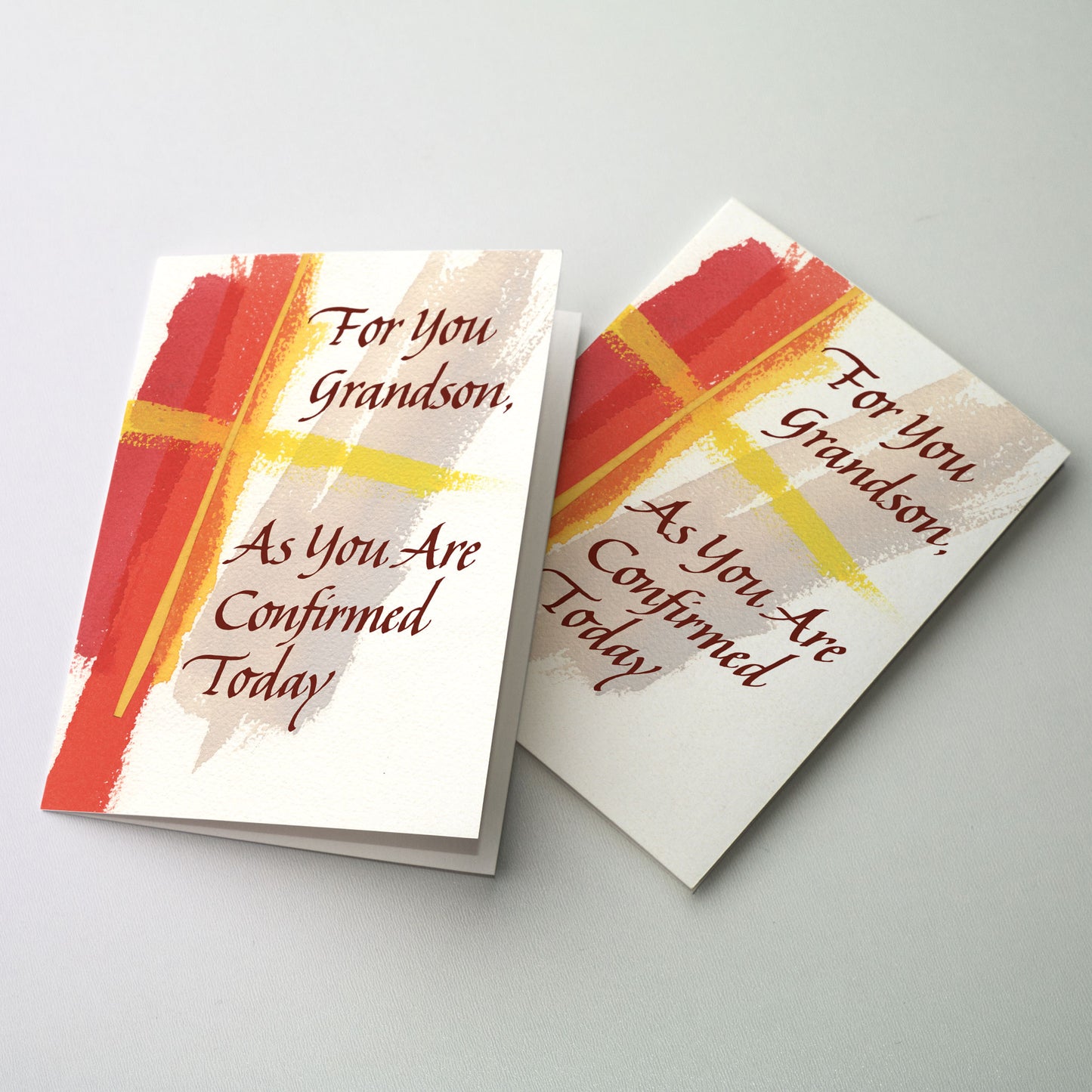 For You Grandson - Confirmation Card (Grandson)