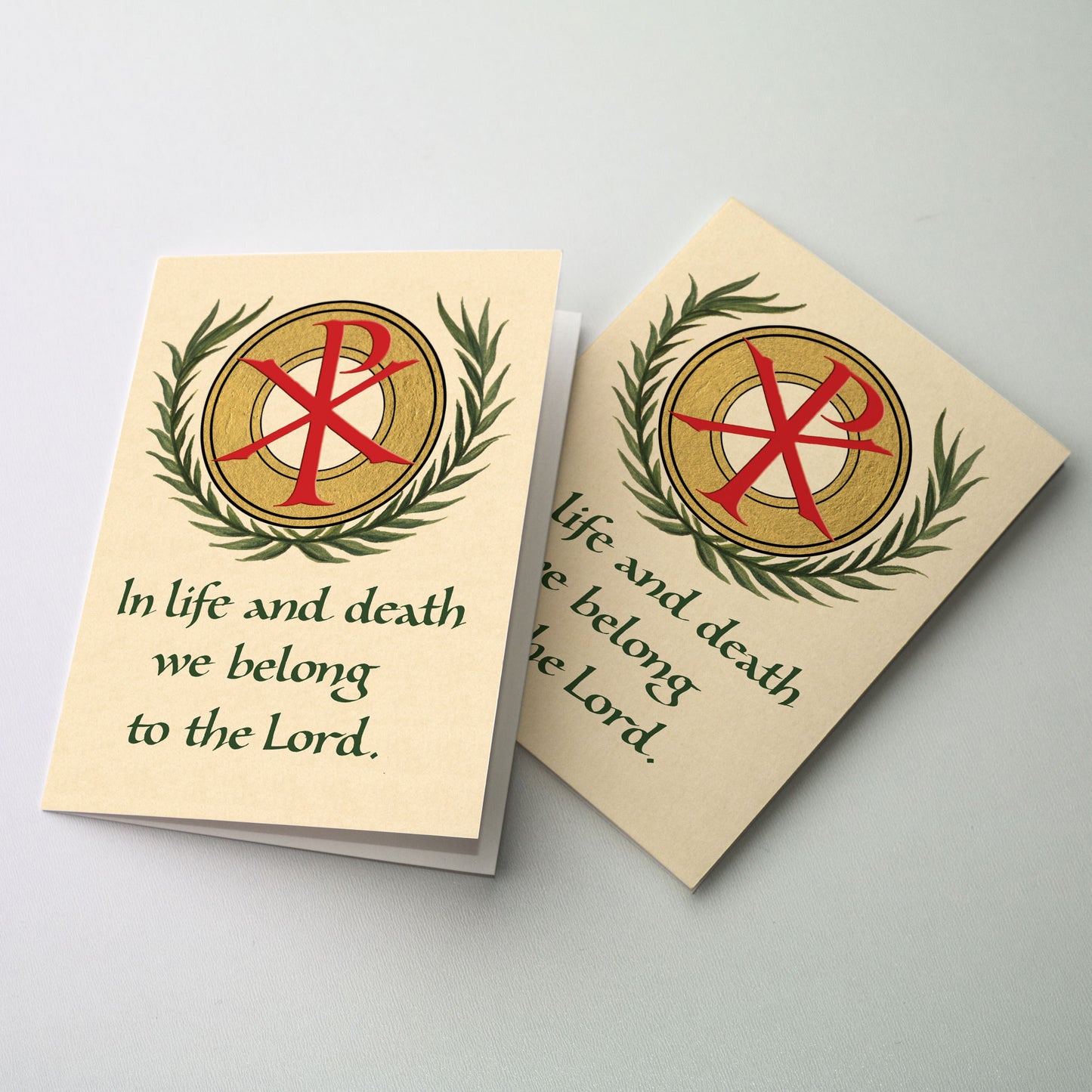 We Belong to the Lord - Mass Card, Sympathy