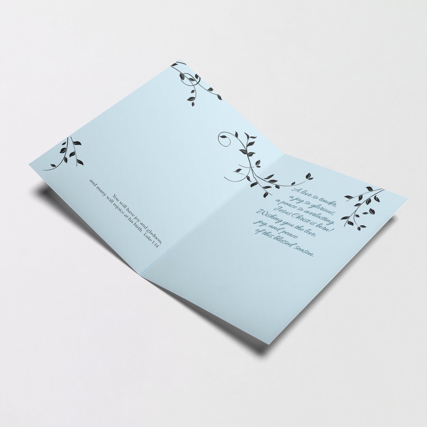 Holy Family - Mike Torevell - Splendor of Christmas Card Personalized