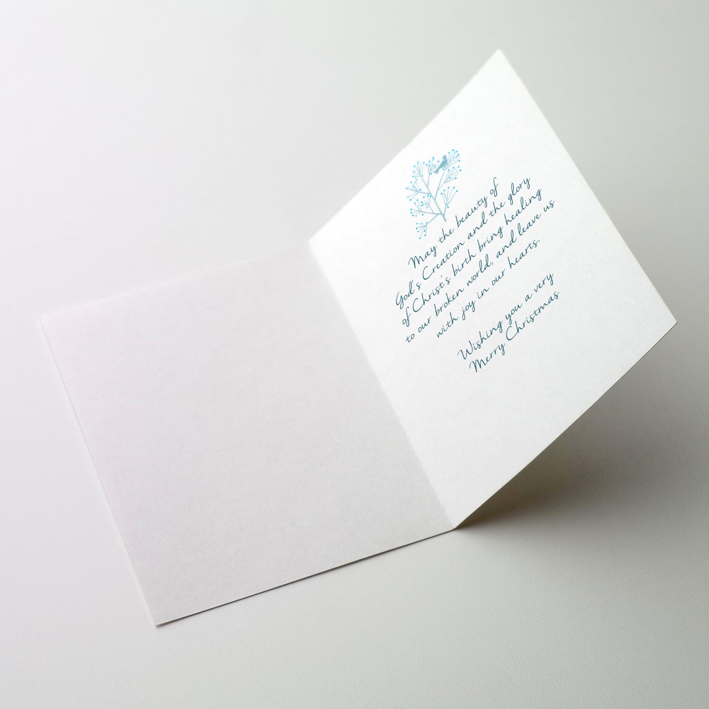 Then Shall the Trees of the Forest Sing for Joy - Splendor of Christmas Card