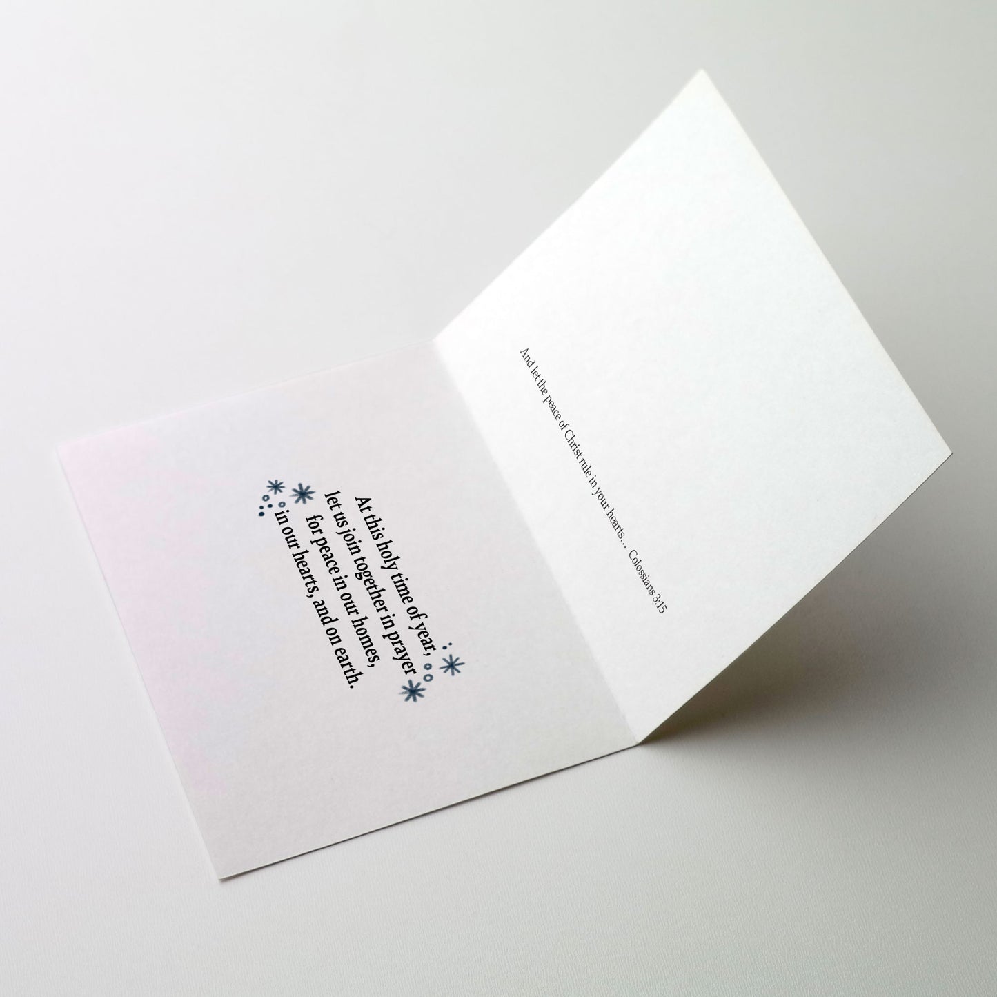 Peace Nativity - Splendor of Christmas Cards