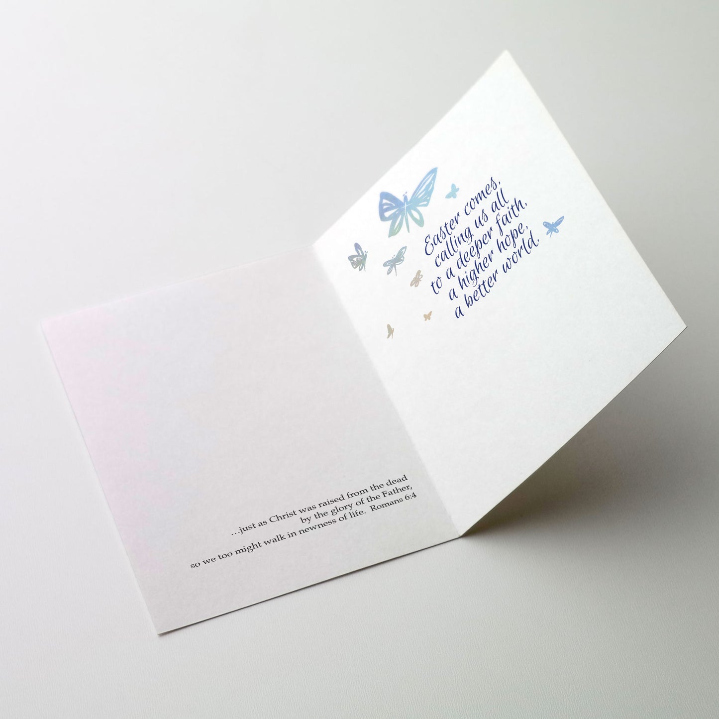 Easter Comes Lifting Our Hearts - Easter Card