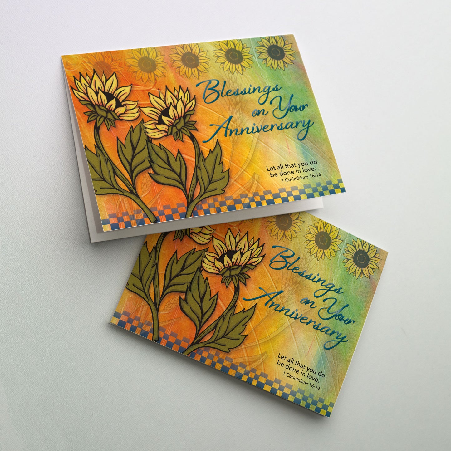 Blessings on Your Anniversary - Wedding Anniversary Card