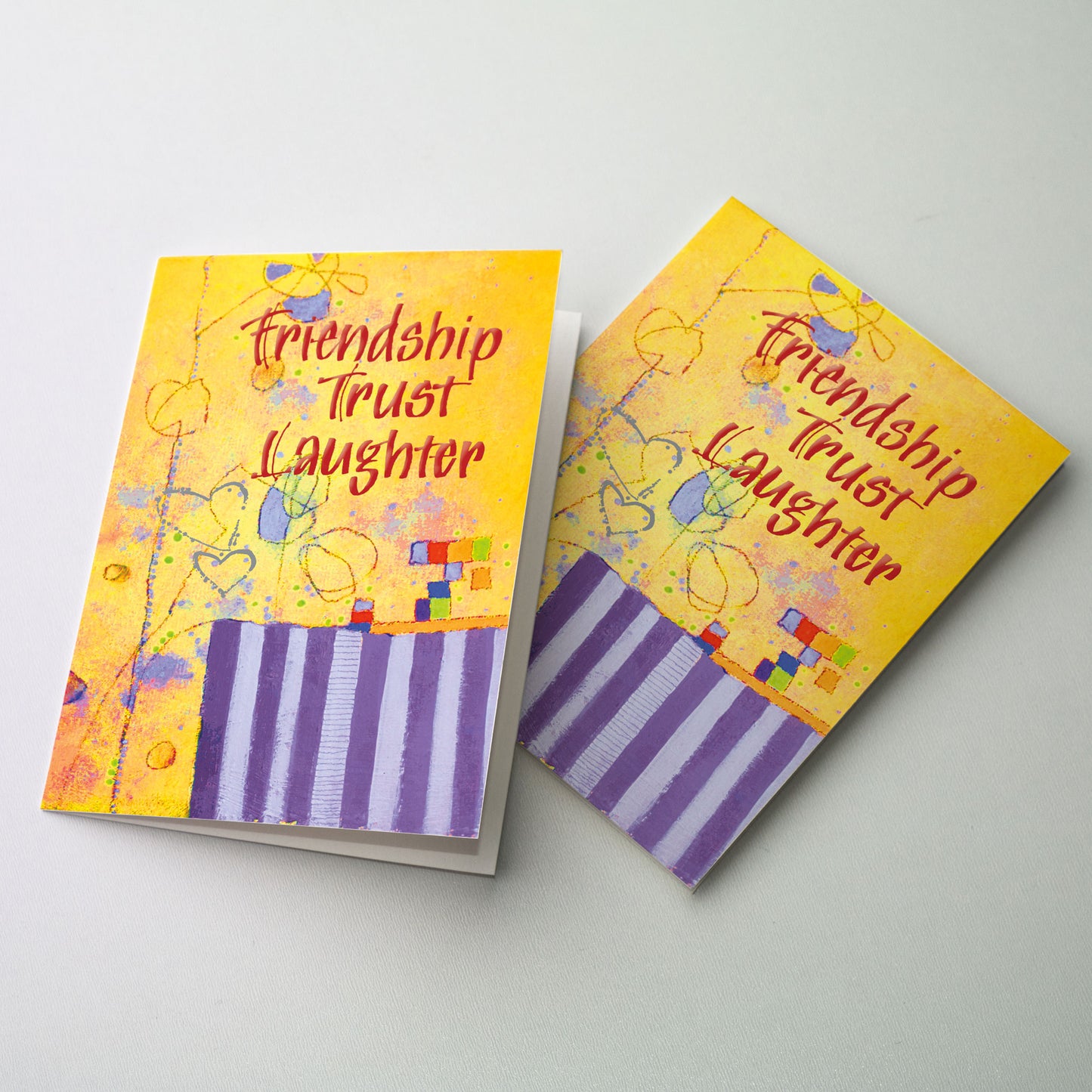 Friendship Trust Laughter - Wedding Anniversary Card