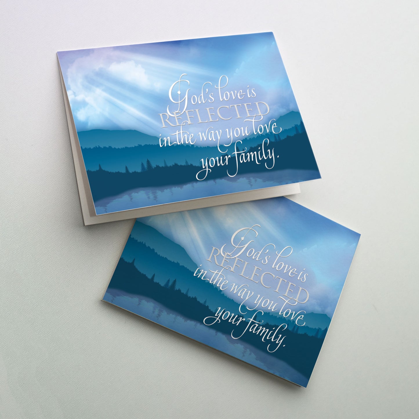 God’s Love Is Reflected - Father’s Day Card