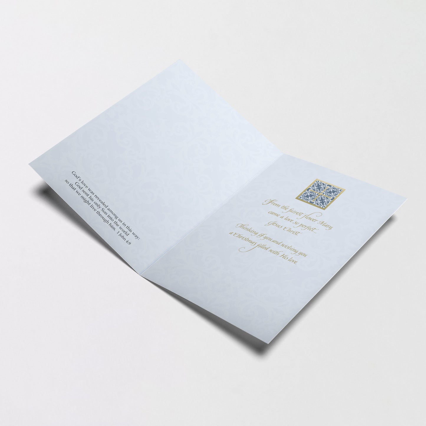 Love Came Down at Christmas - Majesty of Christmas Card Personalized