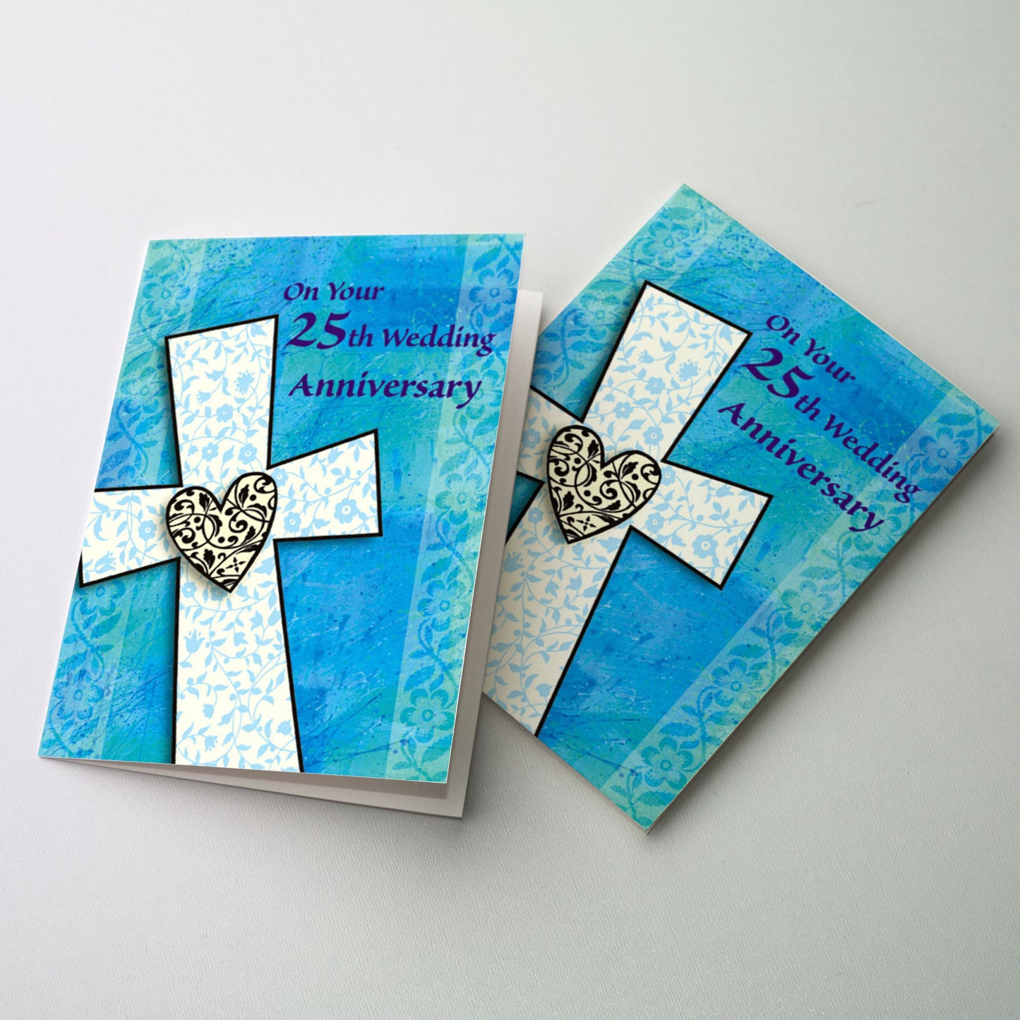 On Your 25th Wedding Anniversary - 25th Wedding Anniversary Card