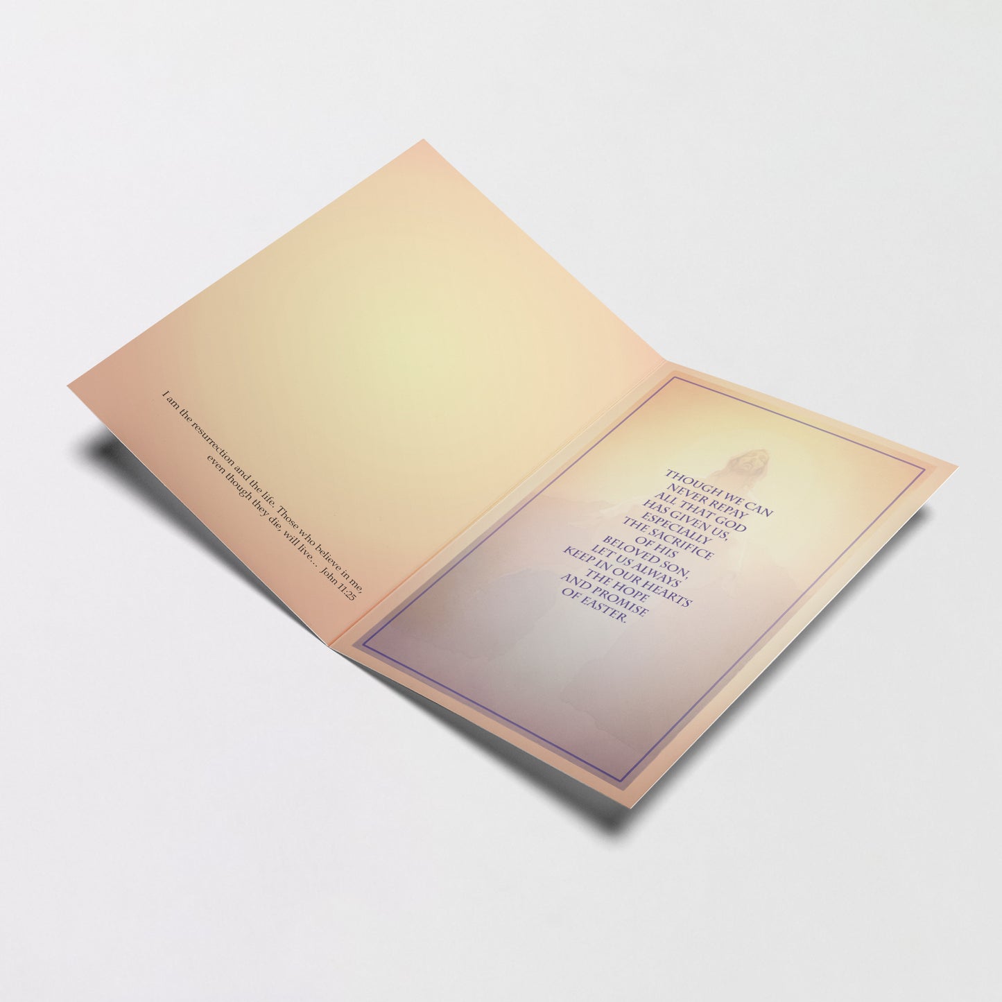 I Am the Resurrection - Easter Card