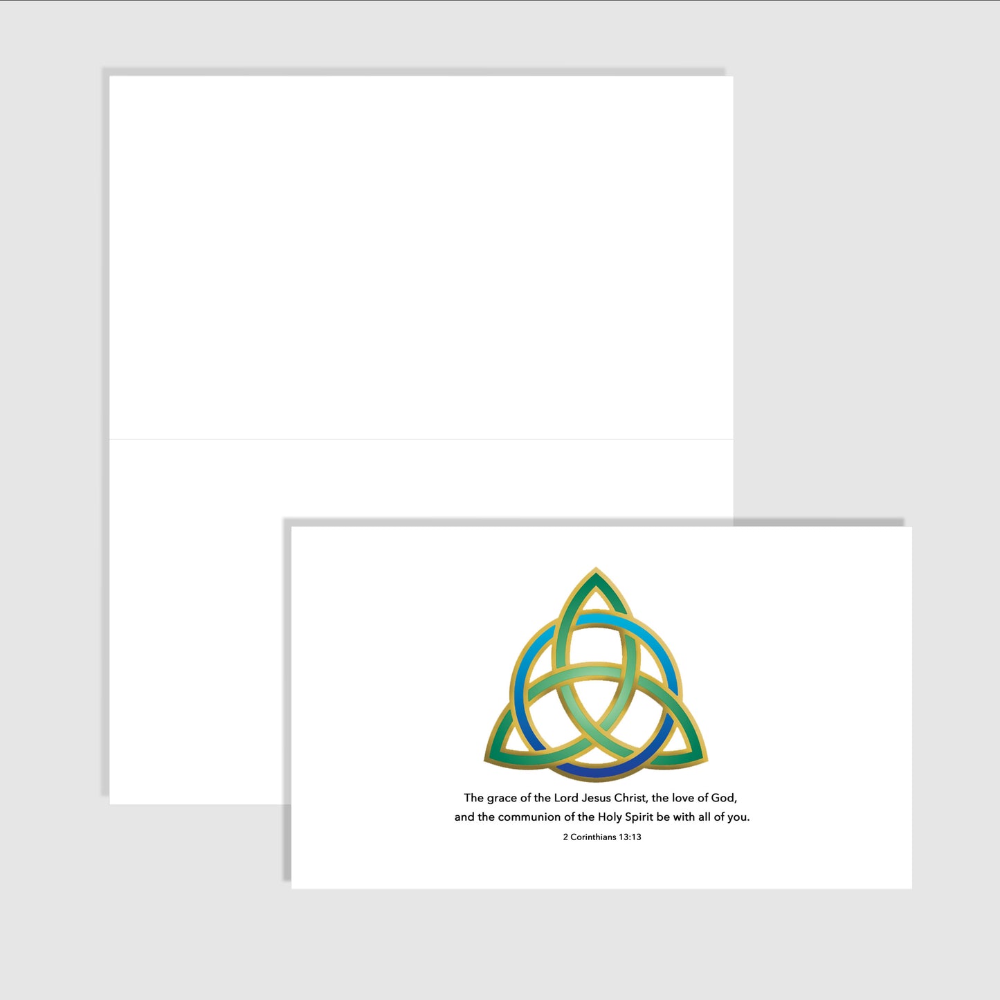 Triquetra (Symbol of the Holy Trinity) - Folded Notes FN40