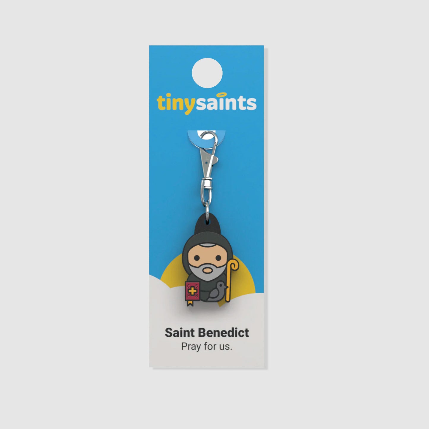 Saint Benedict Tiny Saints Charm