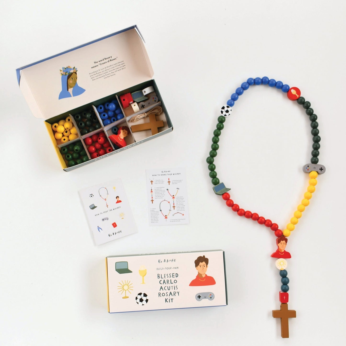 Saint Carlo Acutis Rosary Kit