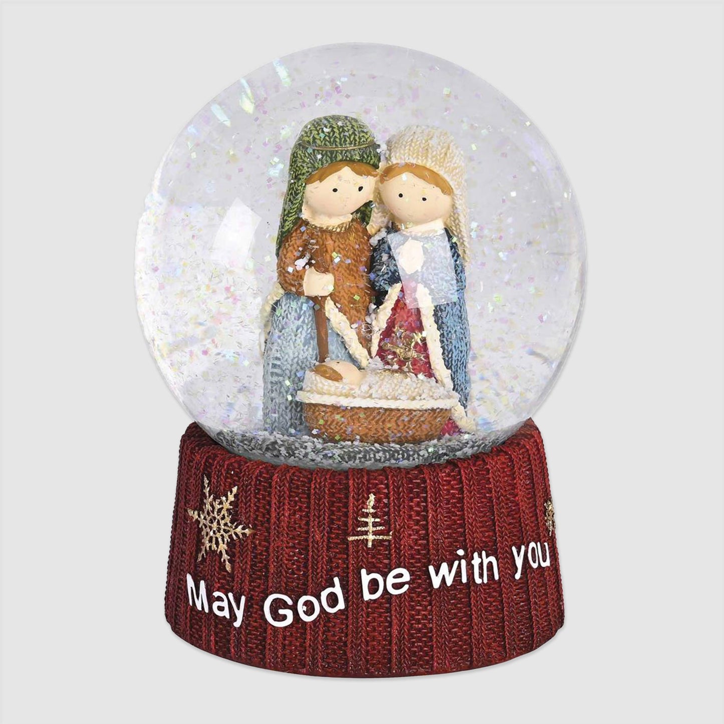 Holy Family Water Globe