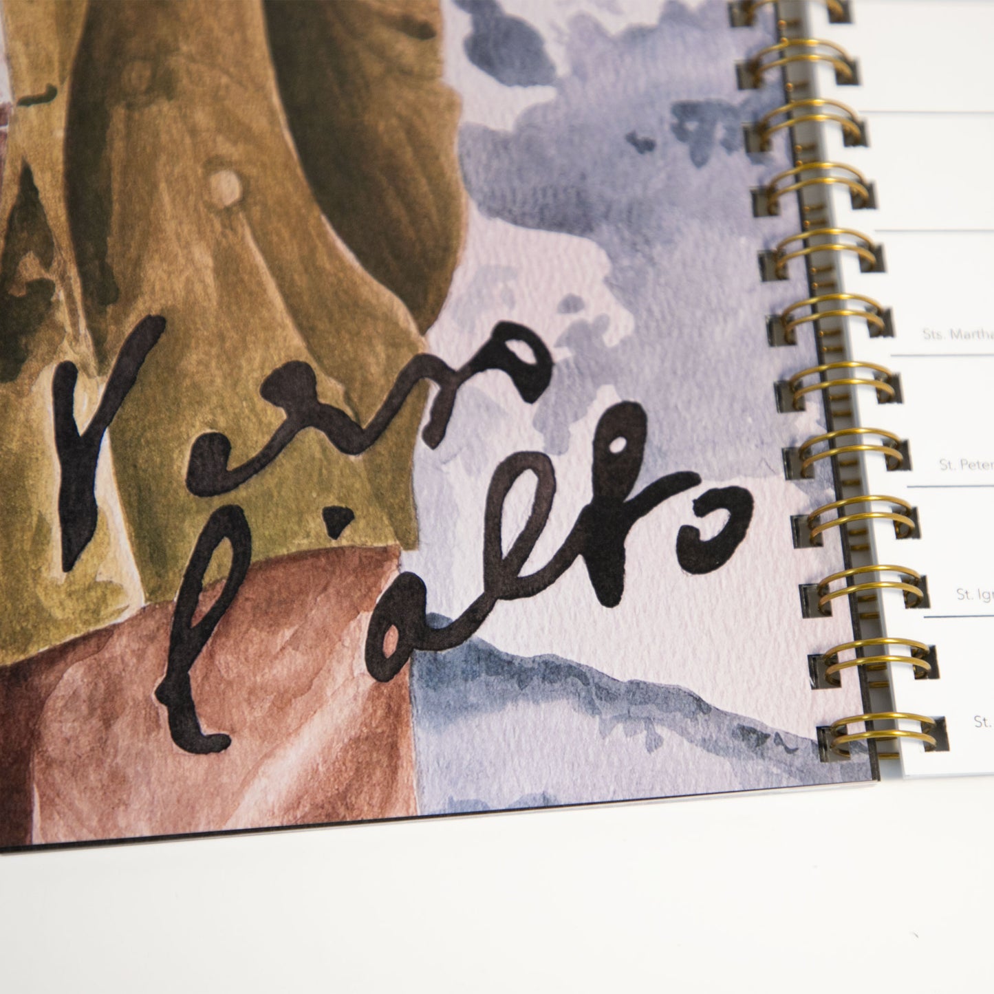 A Year with the Saints Desk Calendar 2026