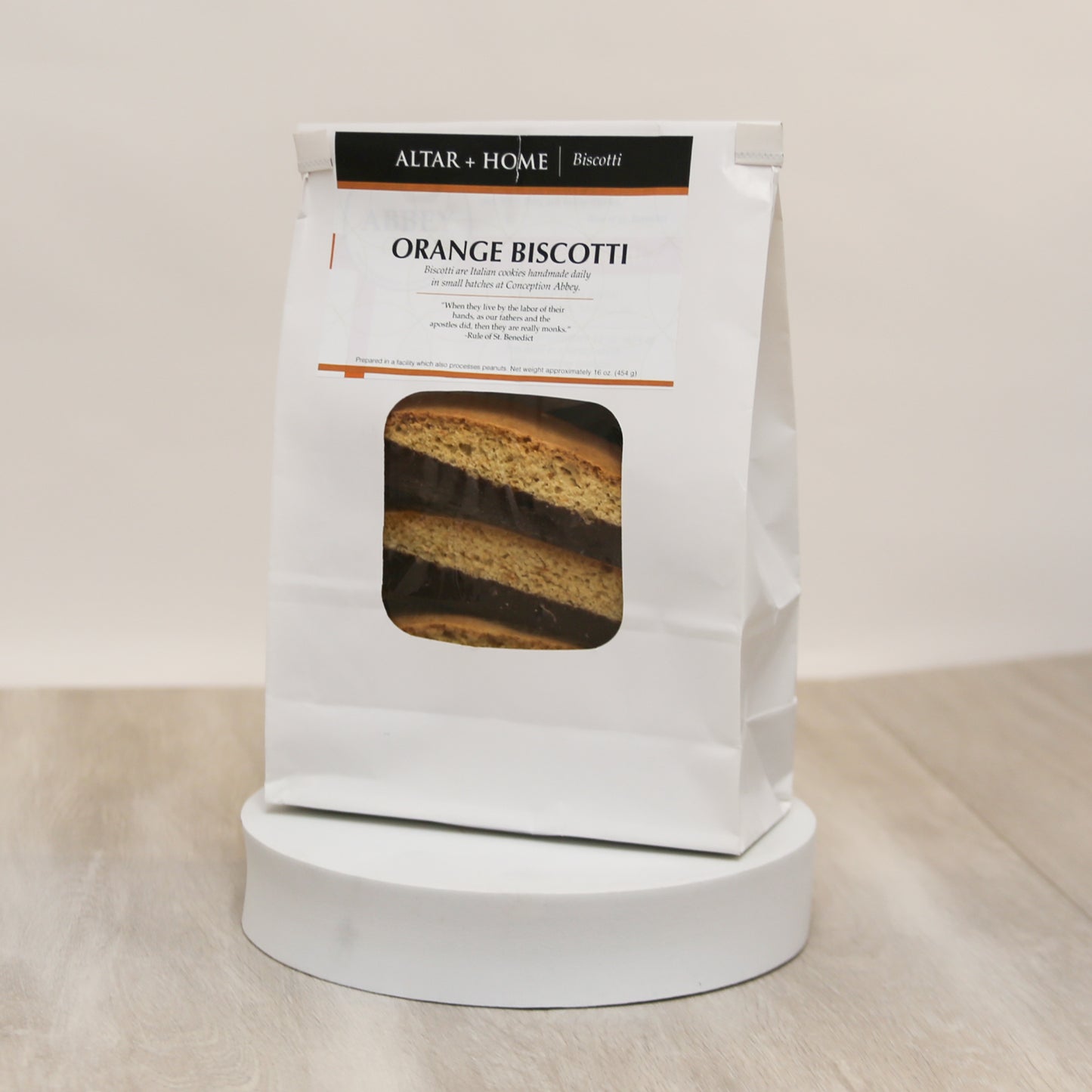 Altar + Home Orange Biscotti - 16 oz. bag