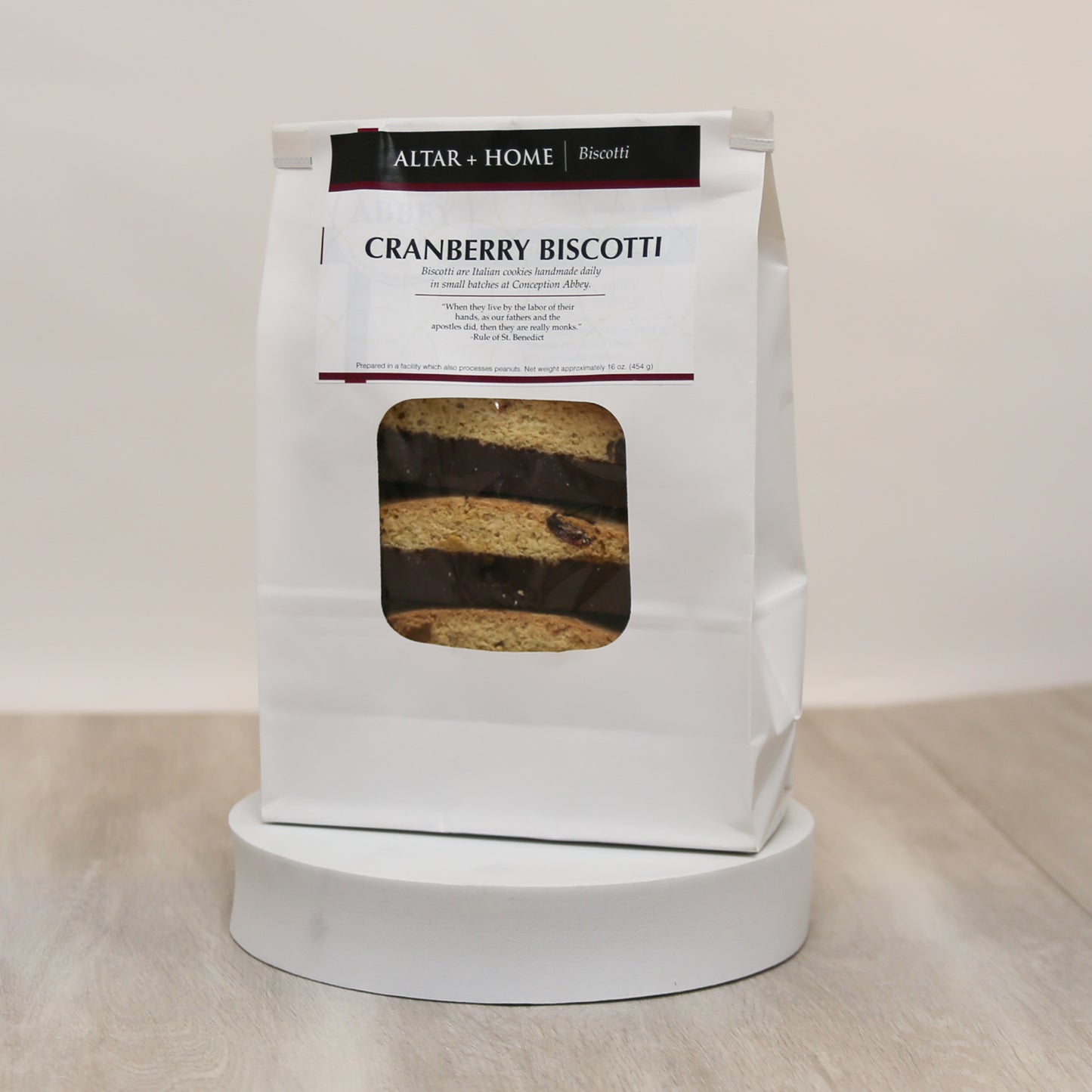 Altar + Home Cranberry Biscotti