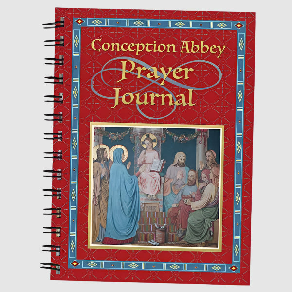 The Conception Abbey Prayer Journal affords us an opportunity to step back from the hectic world in which we live and to enter the temple of our hearts to seek solace and tranquility in the presence of Jesus. Just as Jesus entered the temple in Jerusalem to be in his Father’s house, so we enter the inner temple of our souls to be taught by the one who sat among the doctors, listening to them and asking them questions. This book provides the means for us to reflect upon the words of Sacre