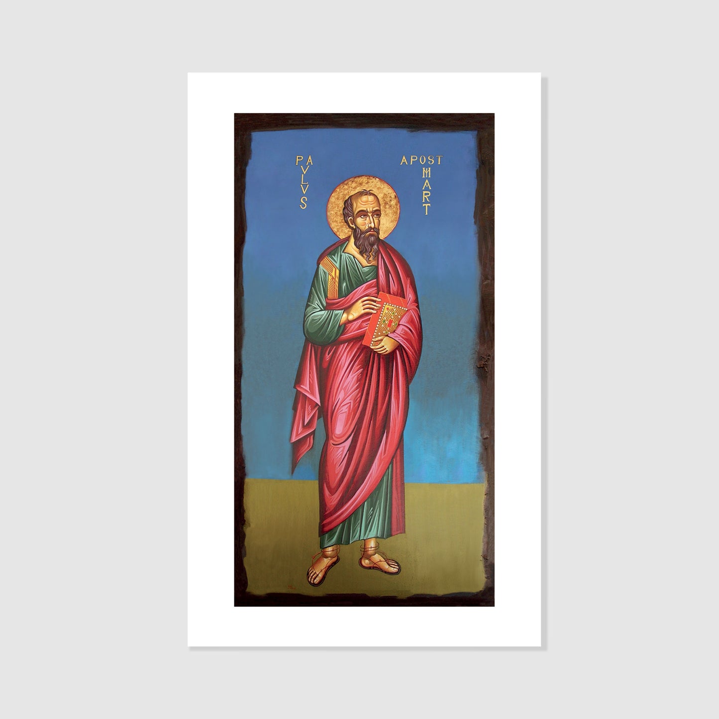 St. Paul - Icon Holy Card