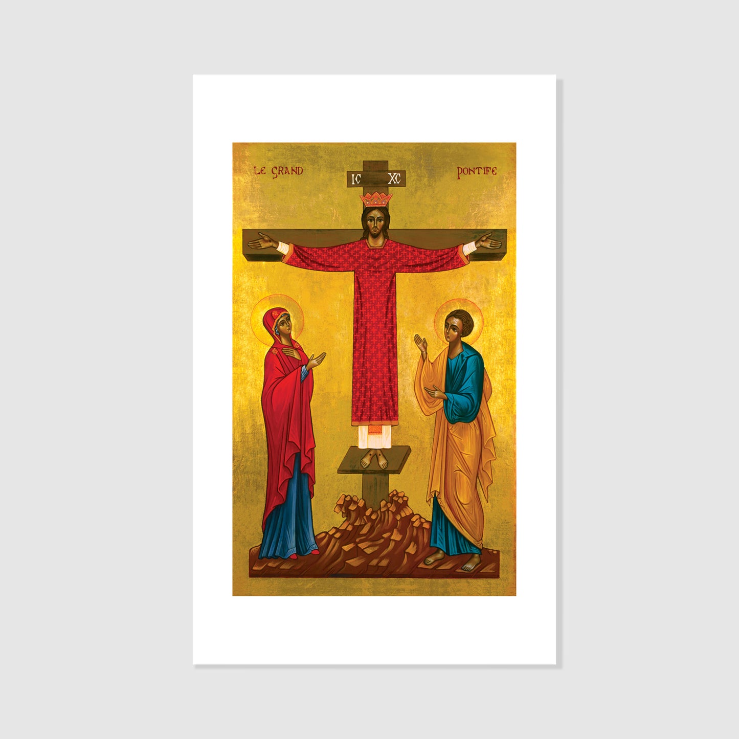 The Great High Priest - Icon Holy Card